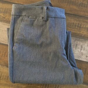 Gray winter weight trousers pants
